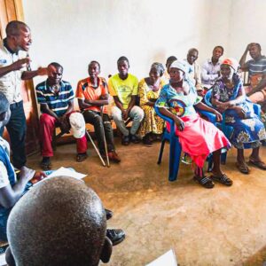 L’équipe de l’organisation RACOJ Nord-Kivu affectée au projet 33620 sous financement des Fonds Humanitaire du FHRDC