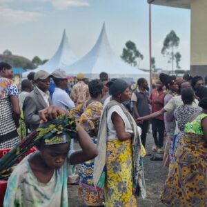Réduction de la vulnérabilité des populations à travers l’amélioration de l’accès aux articles ménagers essentiels et le renforcement de la résilience communautaire par une réponse menée par la communauté dans l’aire de santé de Mudja, Zone de santé de Nyiragongo, territoire de Nyiragongo, Province du Nord-Kivu en RD Congo.