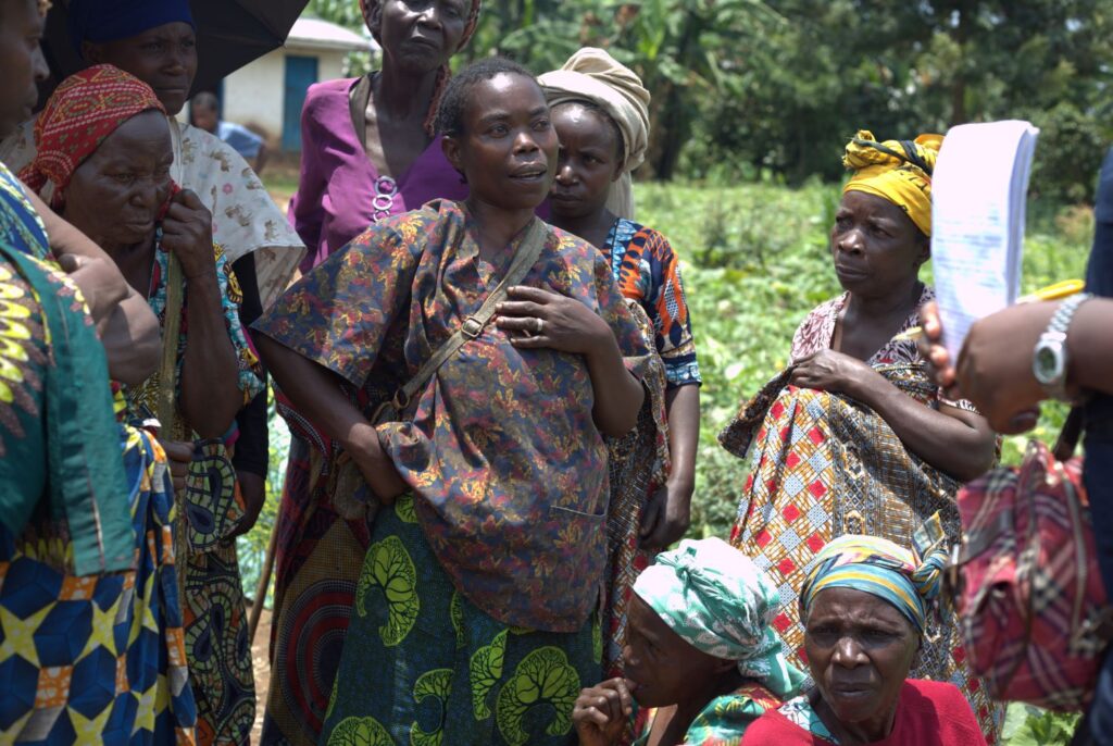 Renforcement de la résilience de la femme dans les sites des déplacés et les communautés hôtes affectées par la crise M23, dans la zone de santé de Nyiragongo, localité de Ngangi